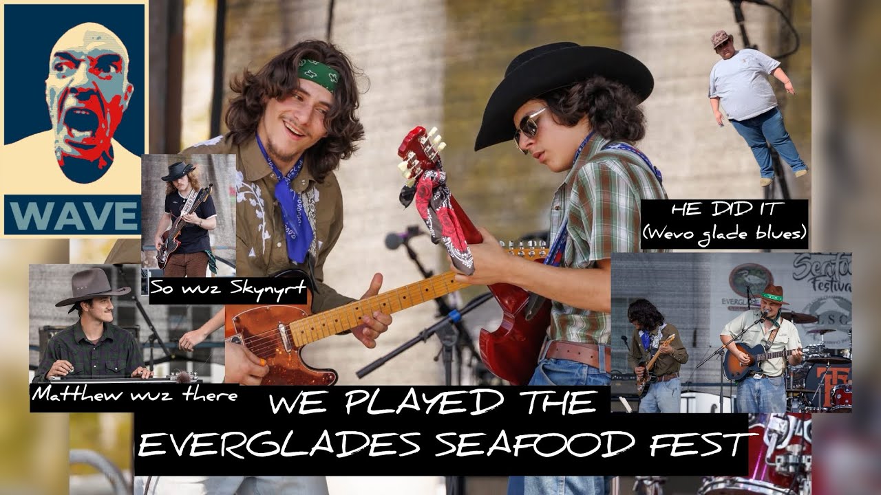 We Played The Everglades Seafood Festival 👀👀