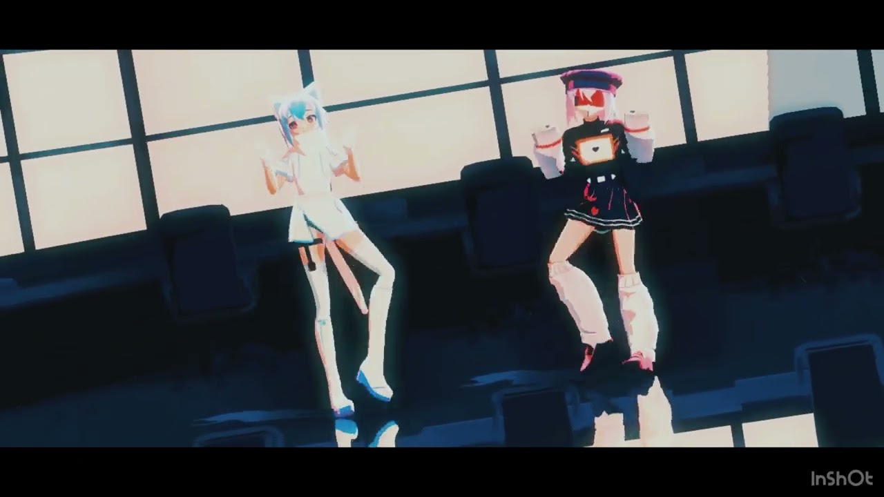 【MMDTF(擬人化・擬女化)】Shadow Shadow