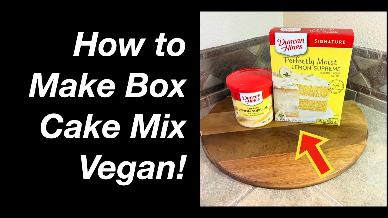 How to Make a Vegan Cake!