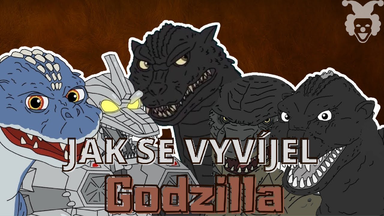 GODZILLA - Jak se vyvíjel (ANIMOVANÉ)