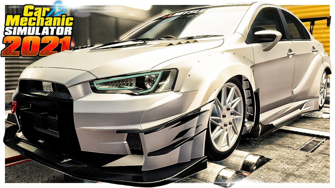 MODS Are HERE // Mitsubishi Lancer Evolution X Restoration // Car Mechanic Simulator 2021 Gameplay
