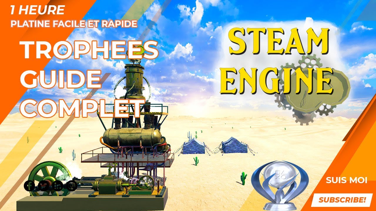 Steam Engine - Review Guide : Facile et Rapide en 1 heure pour 1€ (PS4)