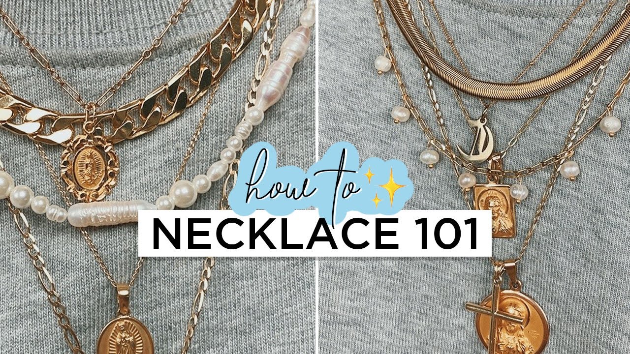 the art of layering necklaces