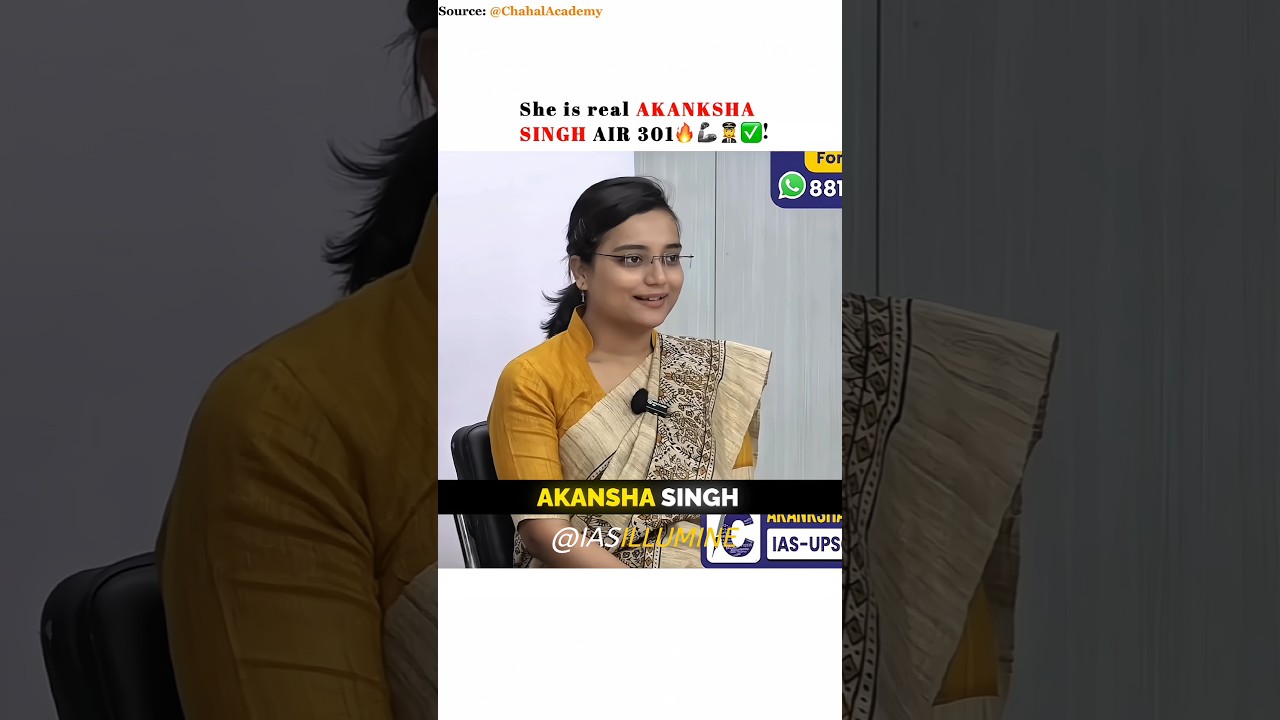 The famous AIR 301 Controversy 💀🥵♻️👩&zwj;✈️ AKANKSHA SINGH | Upsc Interview