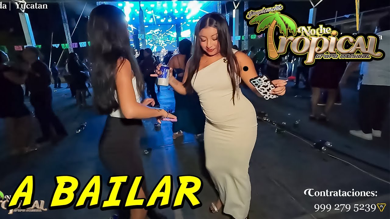 🎶A Bailar con NOCHE Tropical💃 en Cepeda Yucatan 🕺TODOS A GOZAR Lo Mejor 🎹Cumbias para bailar