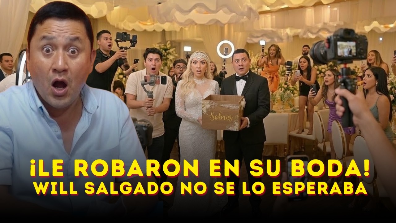 ¡TRAICIÓN TOTAL! Le robaron en su boda a Will Salgado