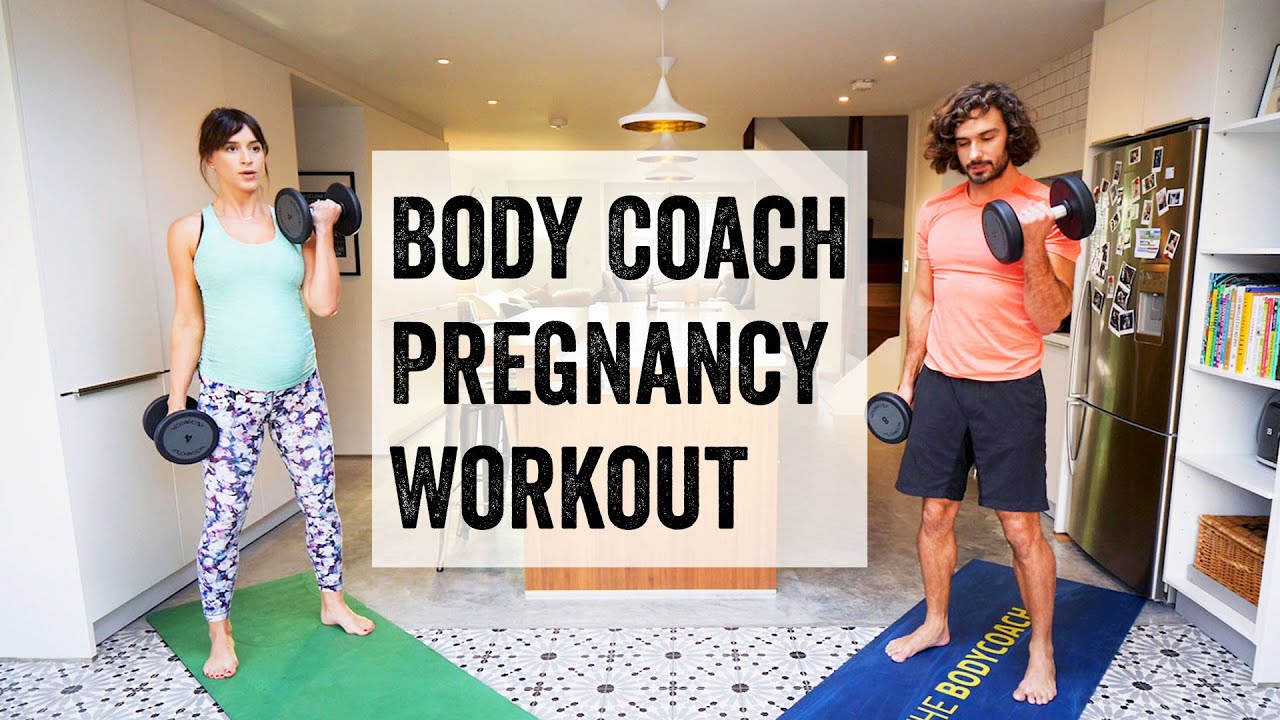15 Minute Dumbbell Pregnancy Workout | The Body Coach TV