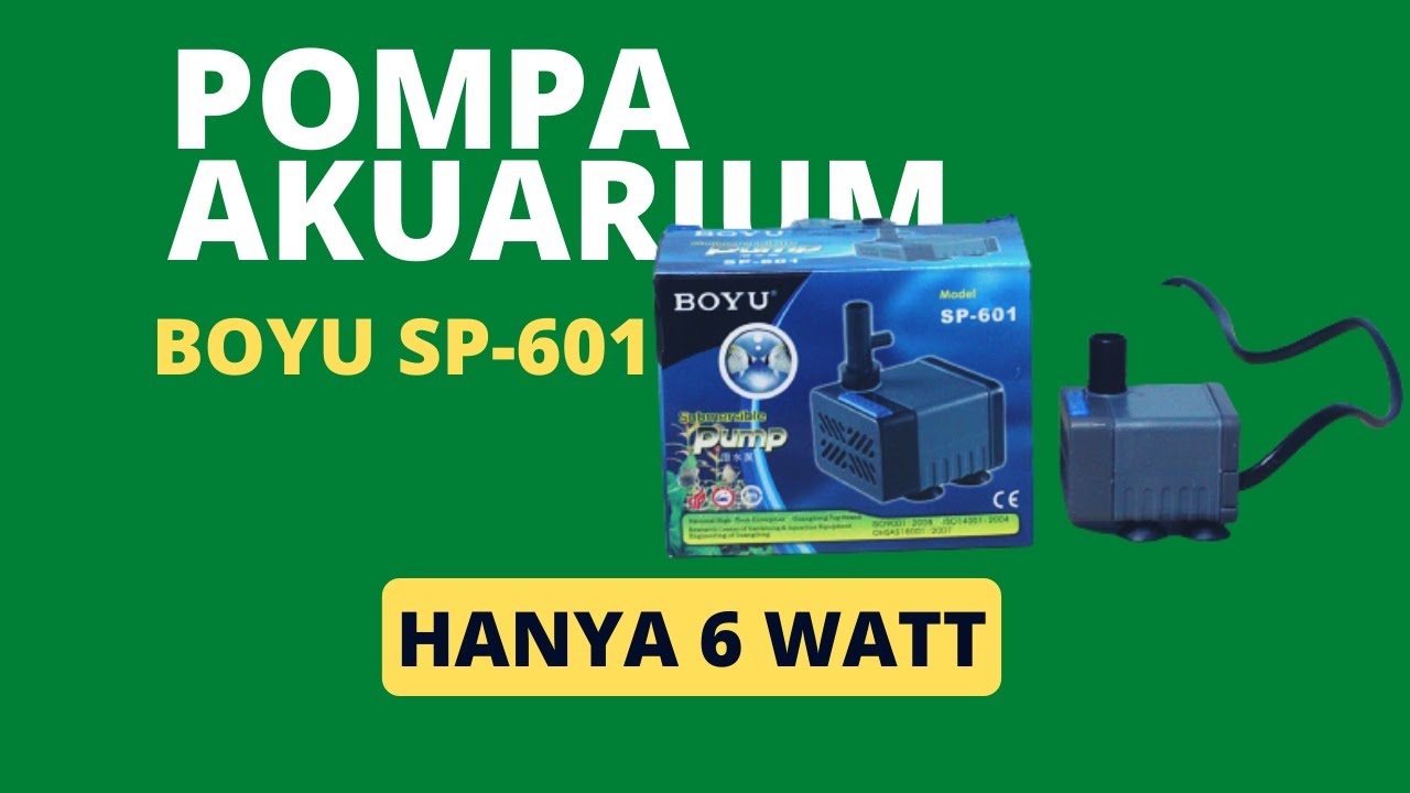 Water Pump Aquarium Boyu SP-601
