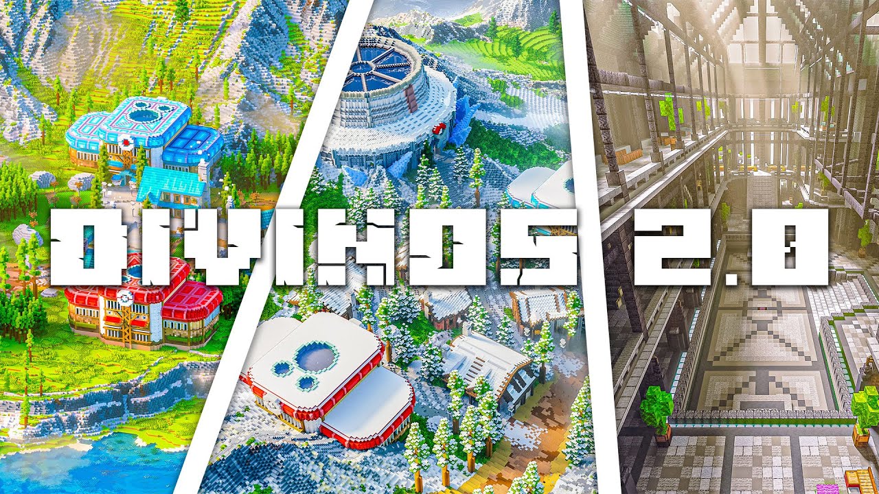 DIVINOS 2.0 | Minecraft | Pixelmon | Interiors | Download | Varuna Studios