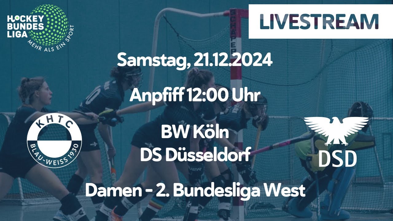 Damen - 2. Bundesliga West - BW Köln vs. DS Düsseldorf (5. Spieltag - Hallensaison 2024/2025)