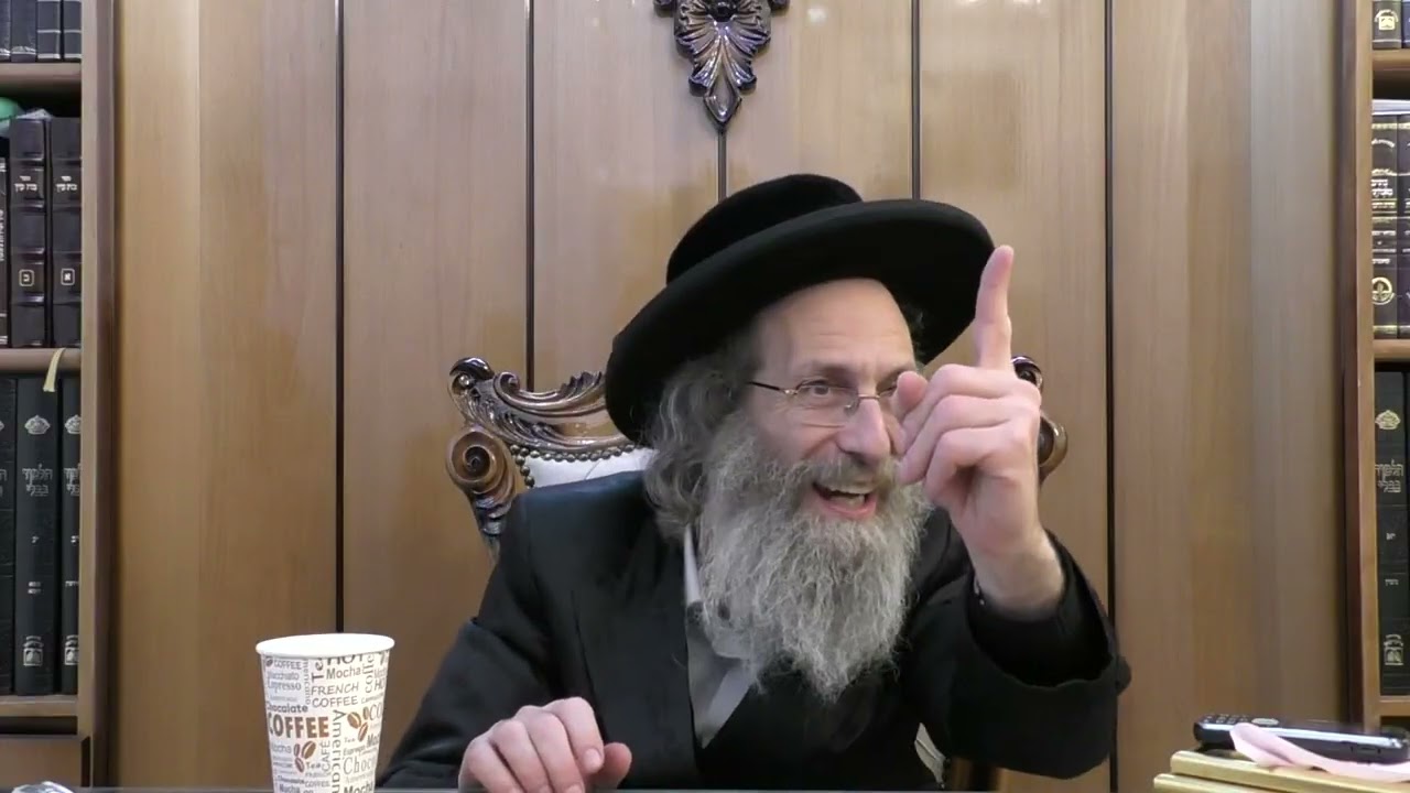 הרב אלימלך בידרמן בדברים קצרים לפרשת כי תשא - לשון הקודש #הרבאלימלךבידרמן