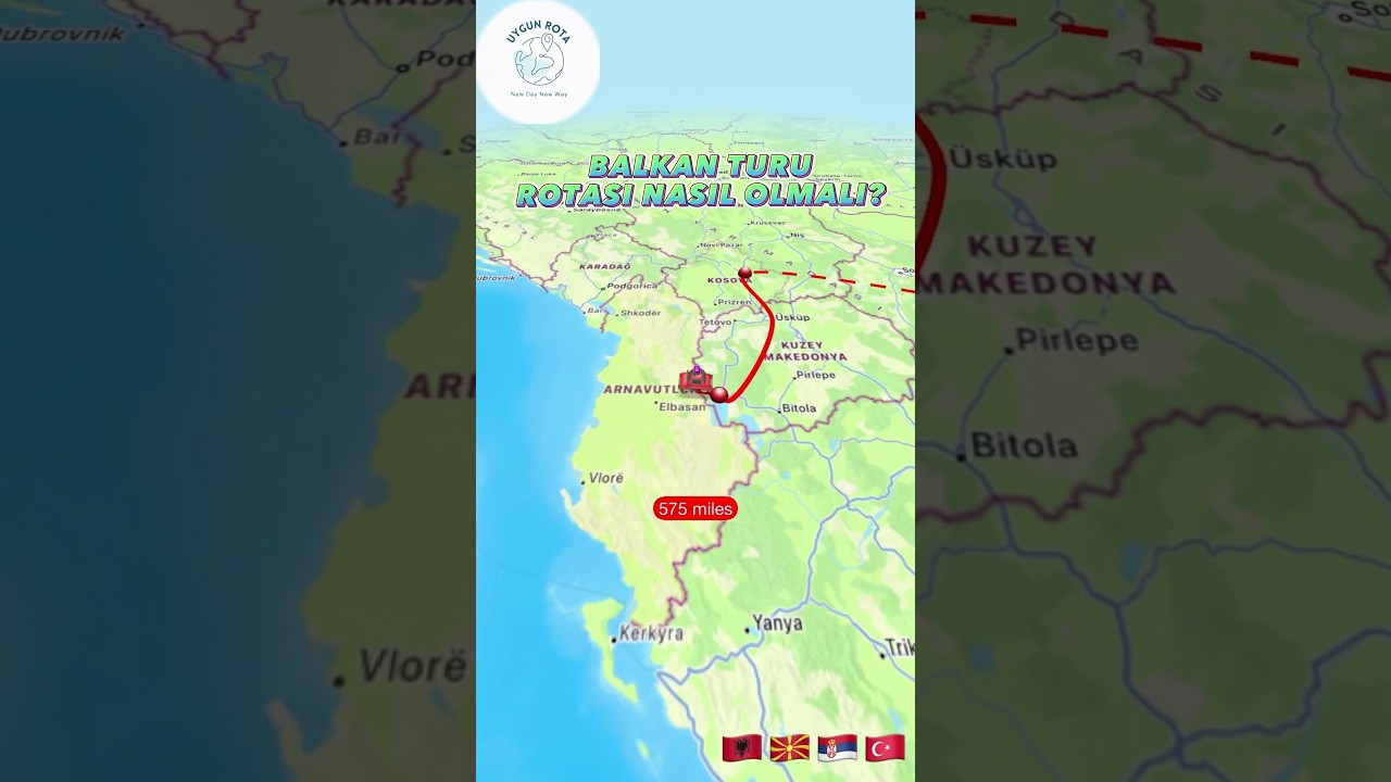 BALKAN TUR ROTASI NASIL OLMALI ? Detaylarıyla sosyal medya hesaplarımızda 😍 #seyahat #gezi #balkan