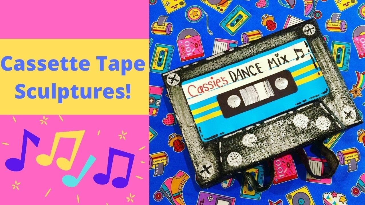 Cassette Tape Sculptures!