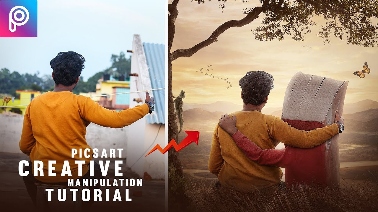 Picsart Fantasy Book Manipulation Tutorial | Sony Jackson Book Picsart Editing Tutorial | 2020 Edit