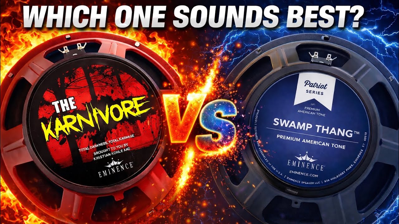 Eminence Karnivore vs Swamp Thang – Which Speaker Actually Wins?