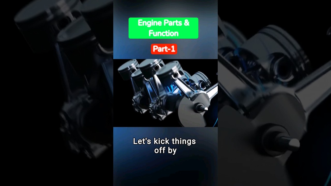 Engine Parts & Function. 