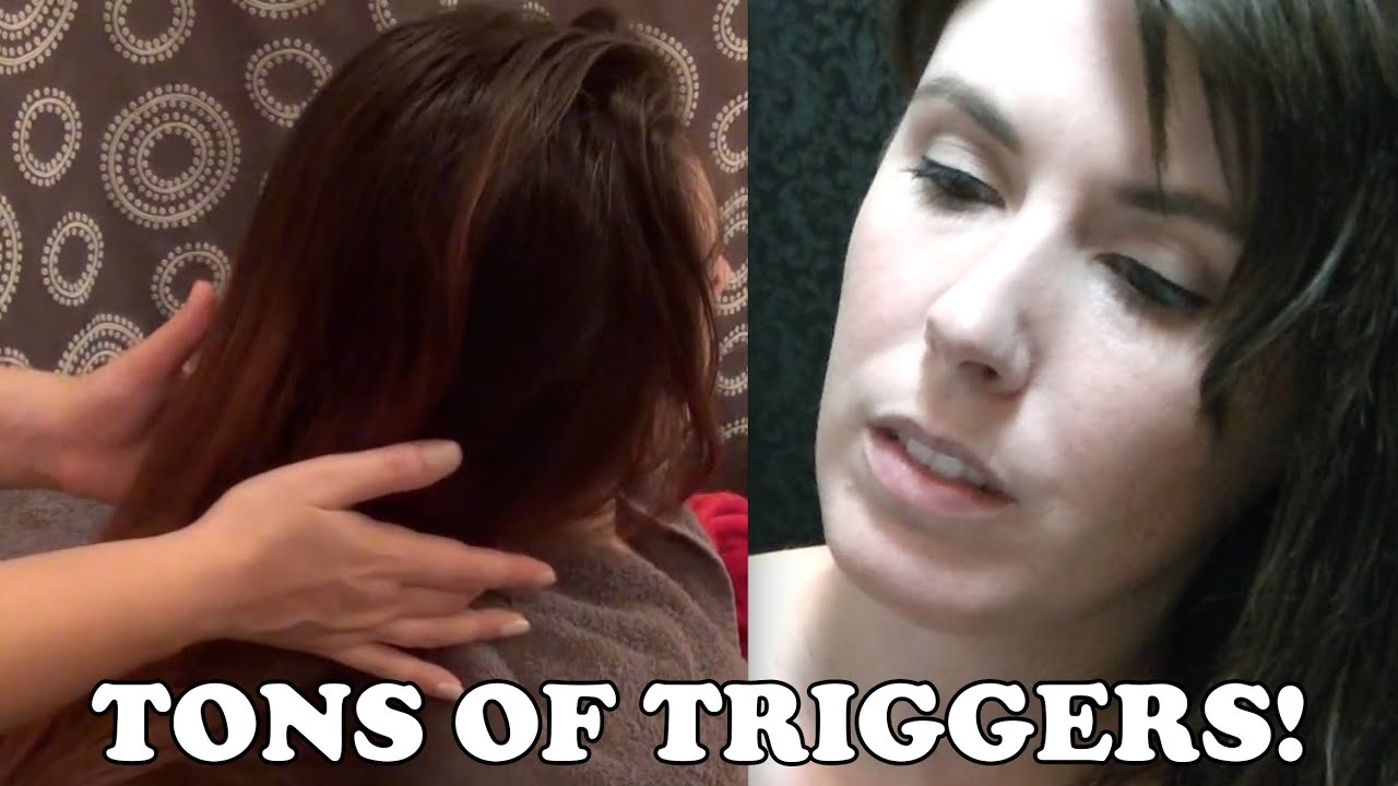 ASMR Hair Oil Treatment with special guest Jellybean Green ASMR