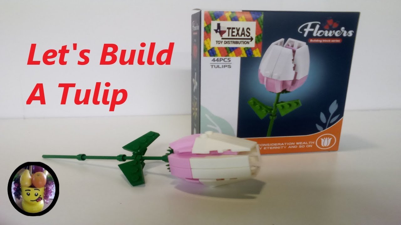 Let's build a Flowers Building Block Tulip