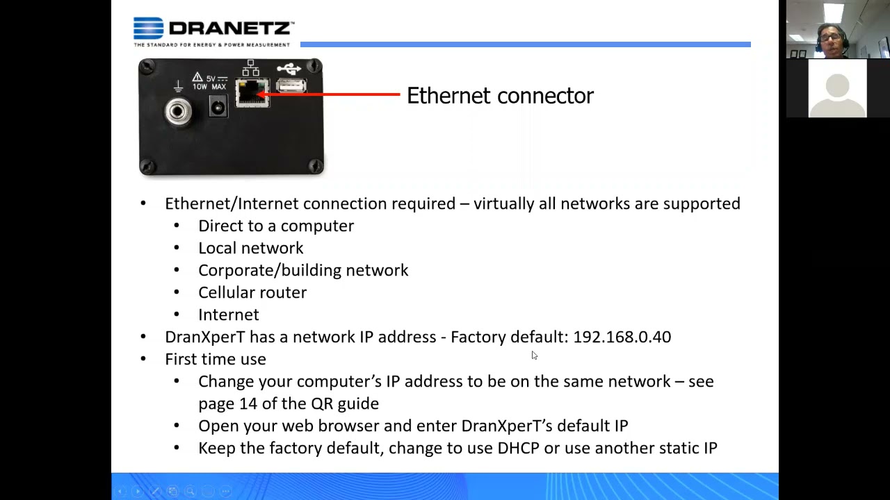 Connecting To DranXperT