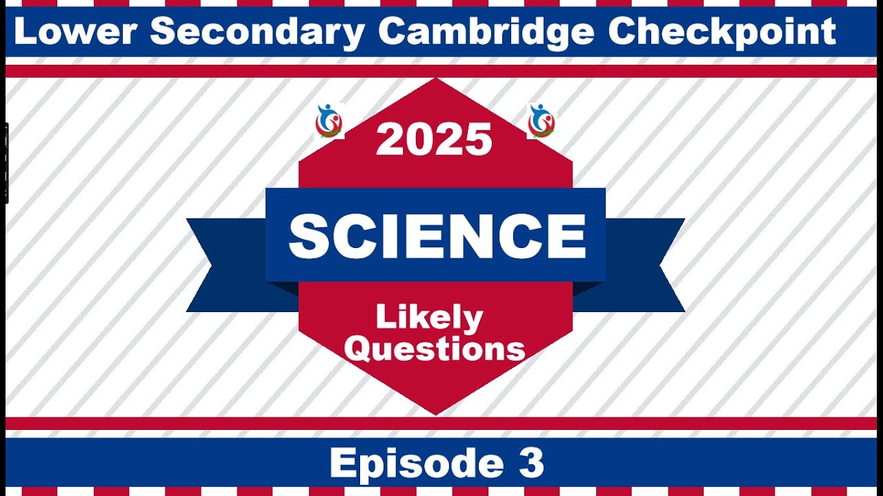 2025 Lower Secondary Checkpoint Science Preparation Top Questions and Answers