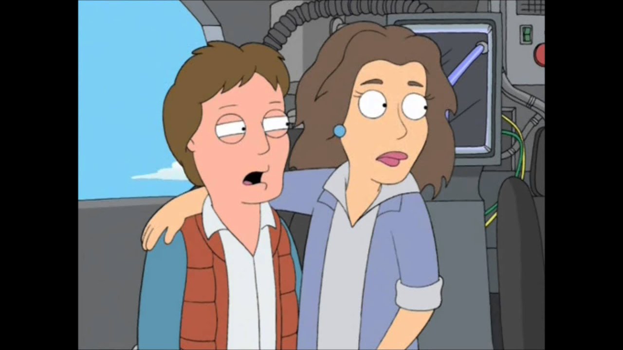 Back to the Future Family Guy (Good Quality)