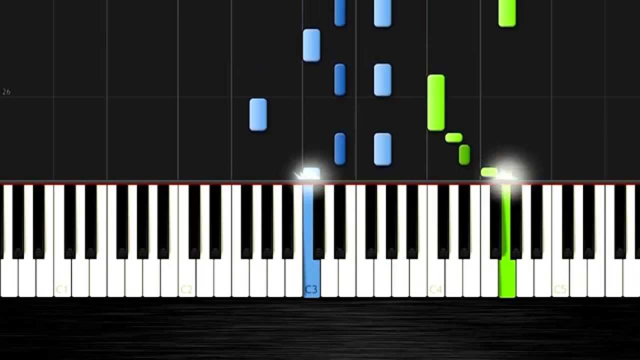 AronChupa - I'm an Albatraoz - Piano Cover/Tutorial by PlutaX - Synthesia