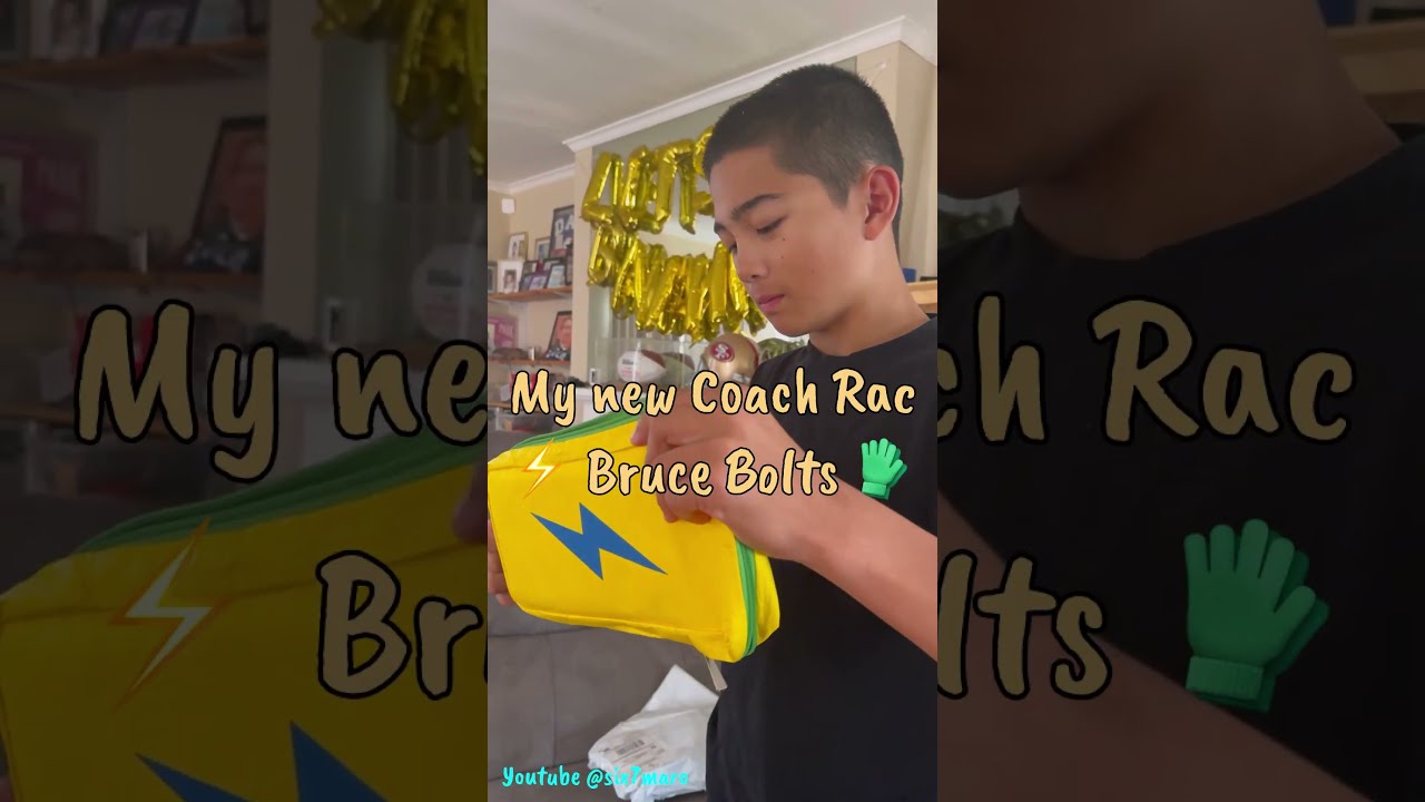 Mikey Unboxing: Coach Rac Bruce Bolts