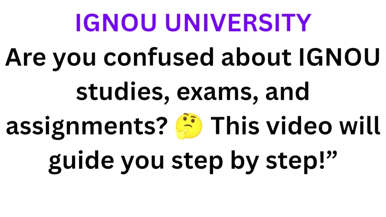 Before joining IGNOU, watch this!My true experience about books, exams, assignments & fees 📖📝💸