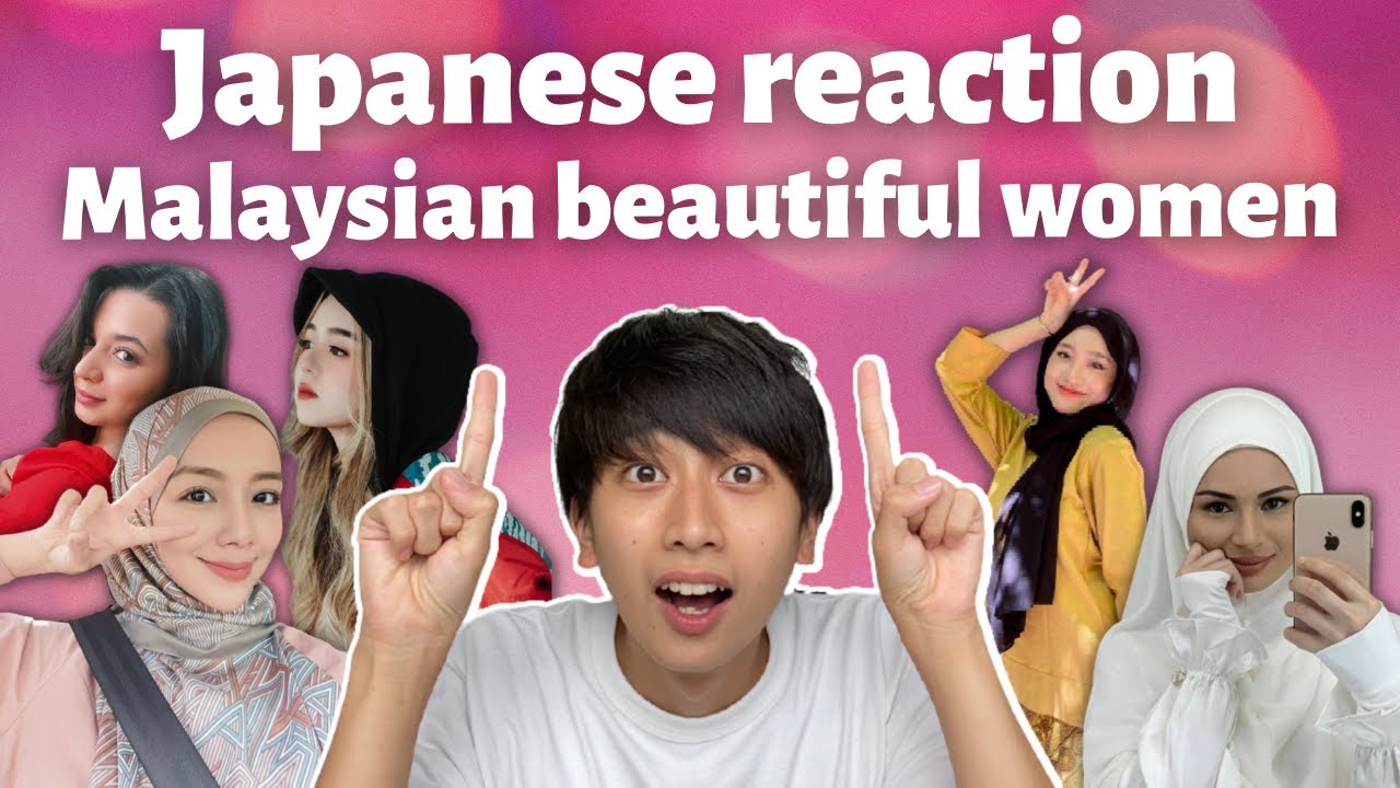 Japanese boys react to Malaysian beautiful women.