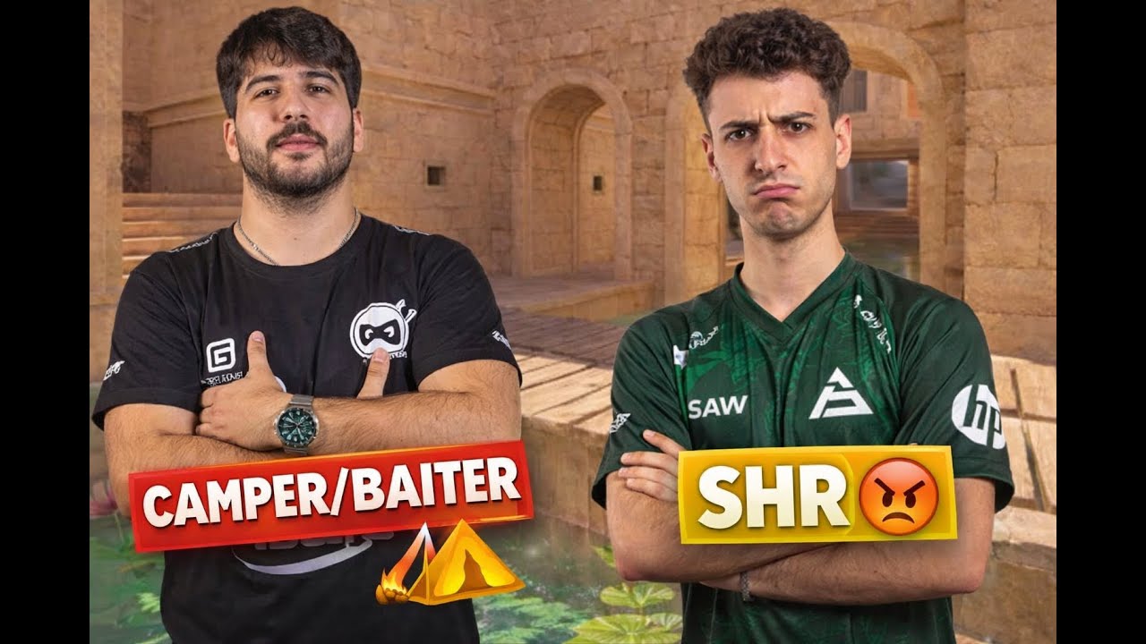 POV: SHR Gets Mad vs PRO CAMPER on Anubis (4K Elo faceit)