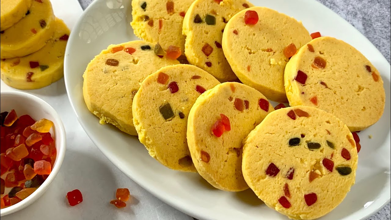 சுலபமான முறையில் கராச்சி பிஸ்கட் 👌 | Karachi Biscuits | Tutti Fruitti Biscuit | Biscuits In Tamil