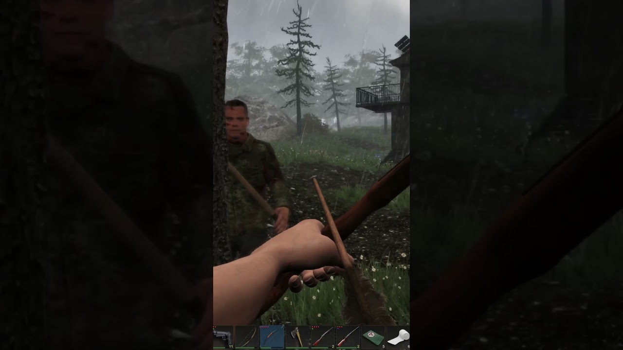 Worst gun fight ever | Subsistence #shorts