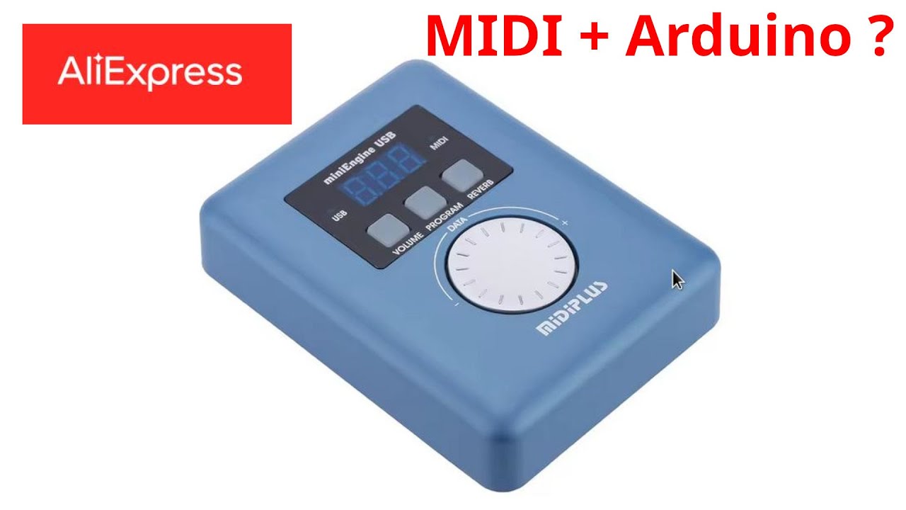 Обзор MIDIPLUS MiniEngine USB + Arduino Mega: Генерация и переключение мелодий