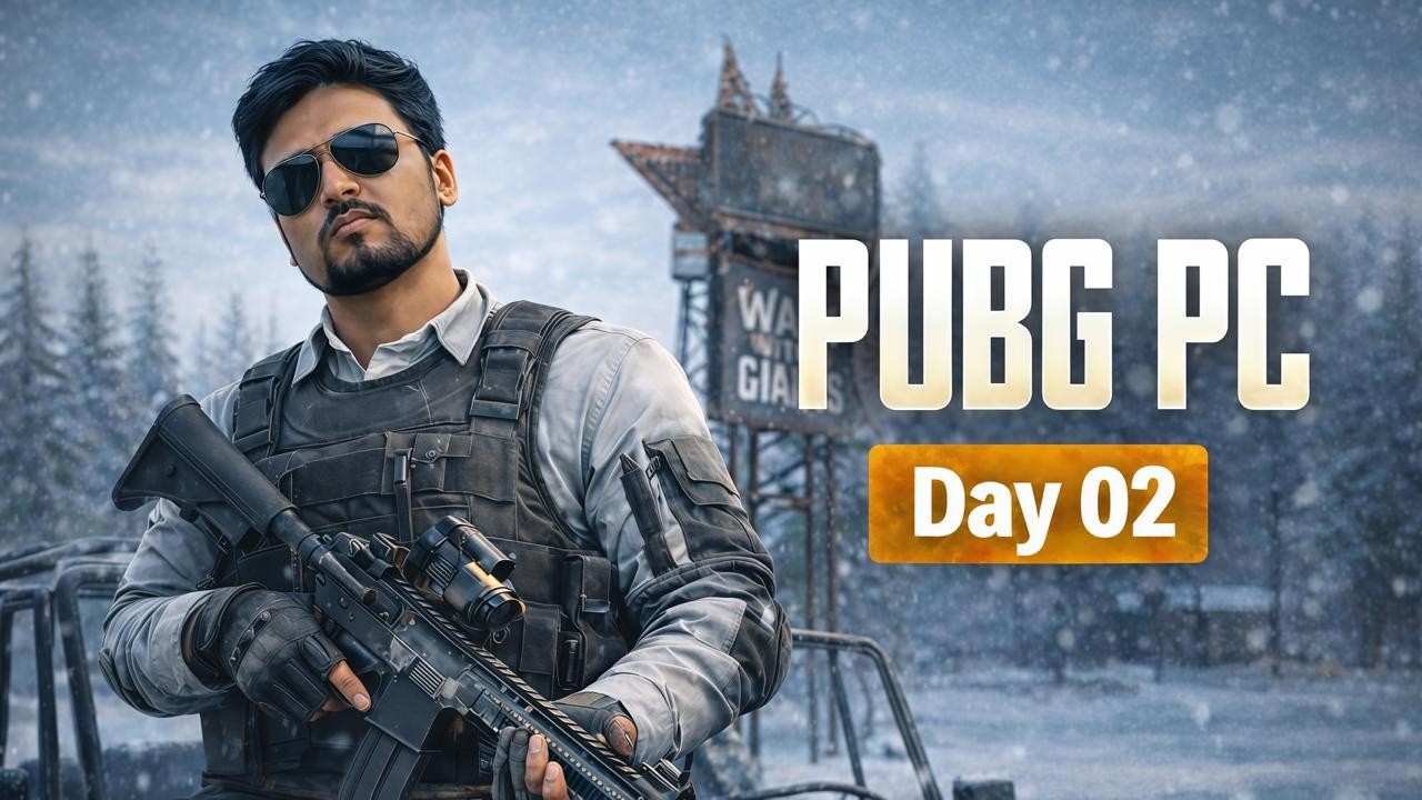 PUBG : LEARN PC GAME | 4kyyy Gaming | PUBG PC | DAY 02