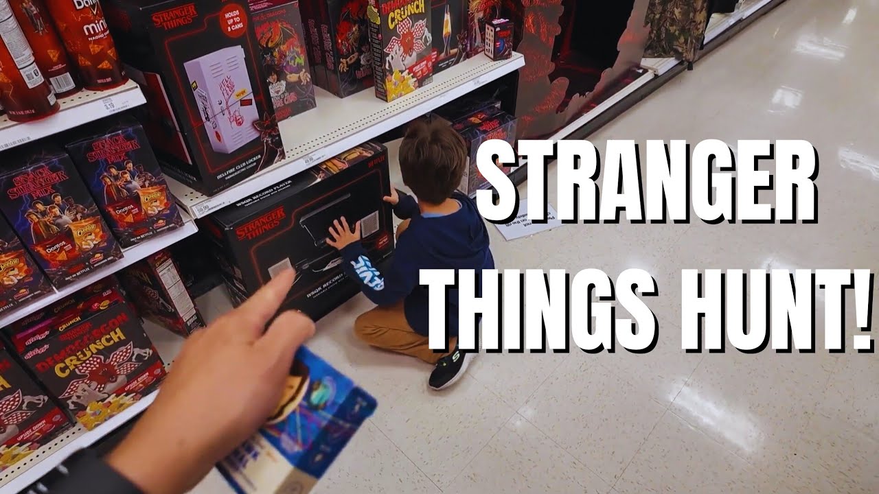 Can We Find the Best STRANGER THINGS Merch at Target?