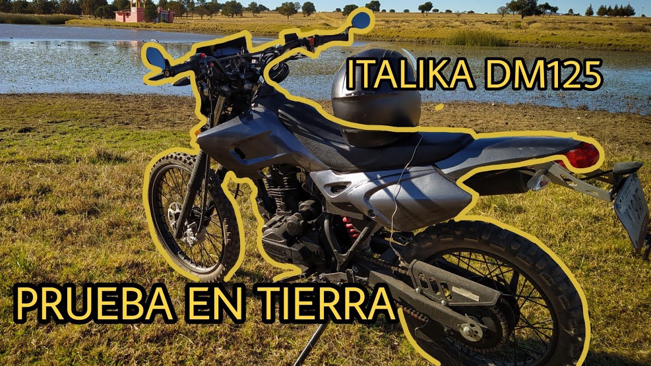 PRUEBA EN TIERRA, ITALIKA DM125.