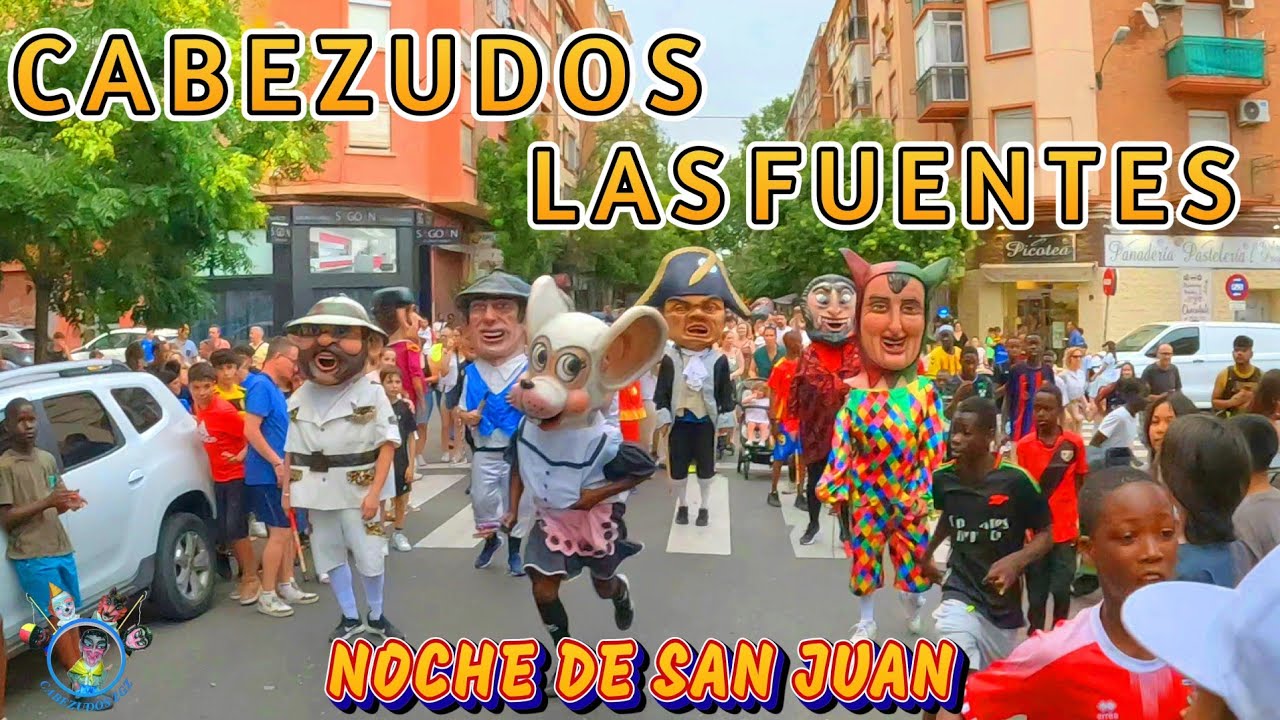 Cabezudos Las Fuentes - Salida San Juan 2025