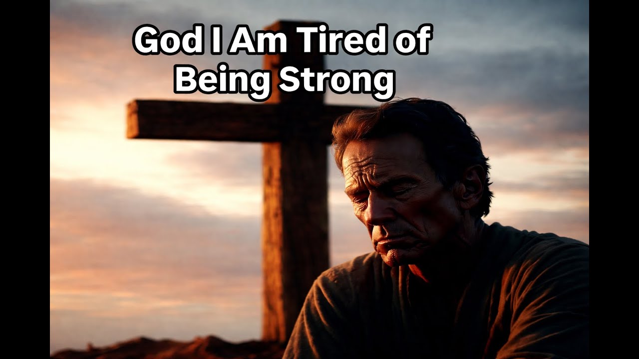 God, I Am Tired of Being Strong | A Prayer of Surrender for the Weary Soul
