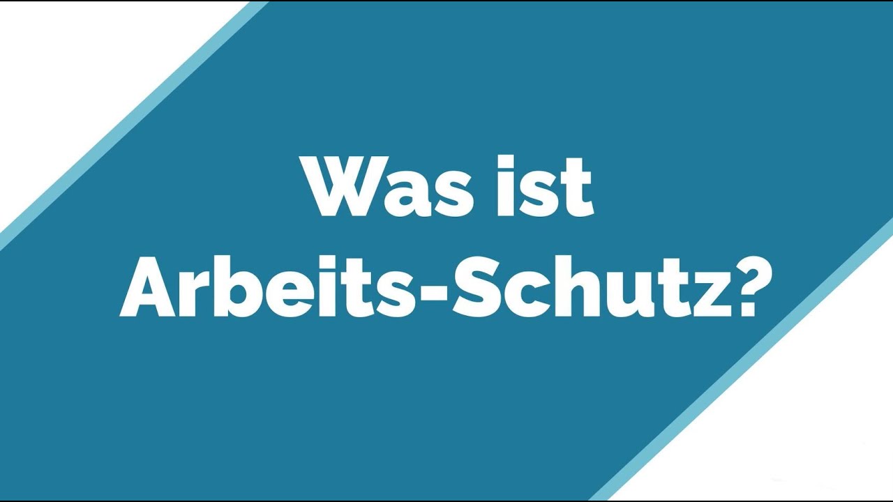 Arbeitsschutz in einfacher Sprache