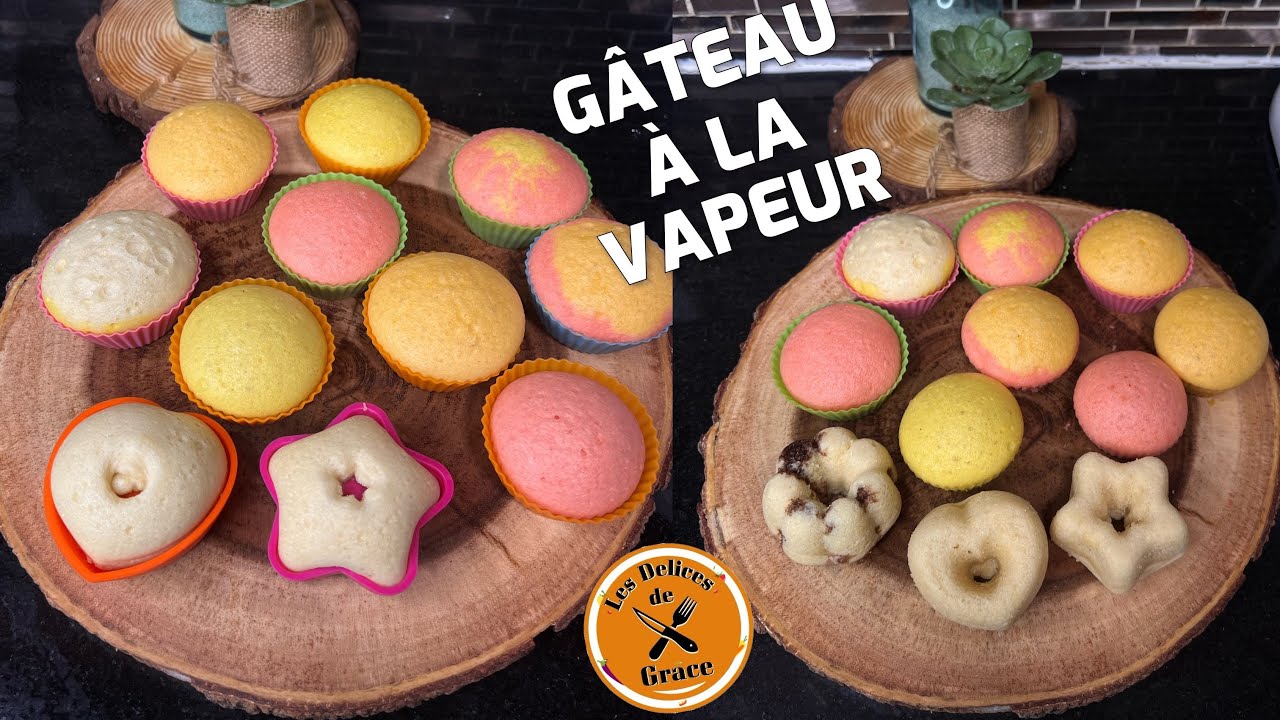 GÂTEAU SANS FOUR À LA VAPEUR