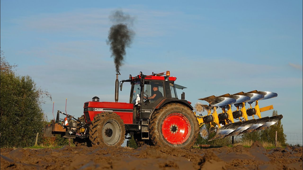 Case International 1455XL + 956XL | Ploughing | Rumptstad | Pure Sound | Old School