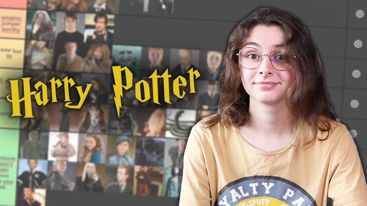 Mes personnages, livres, films et couples favoris ! TIER LIST HARRY POTTER