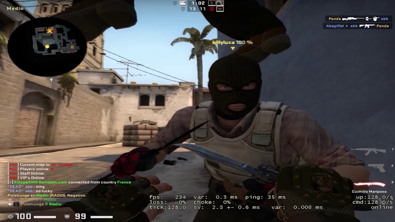 How it feels to join a comunity server in CS:GO
