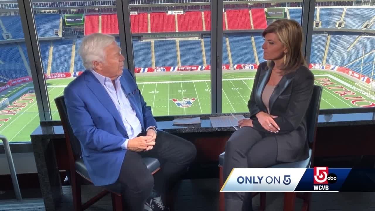 Robert Kraft one-on-one following historic $50M donation to Mass. hospital