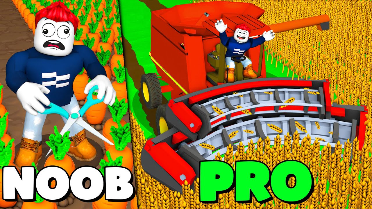 NOOB BAUER gegen PRO BAUER! Roblox