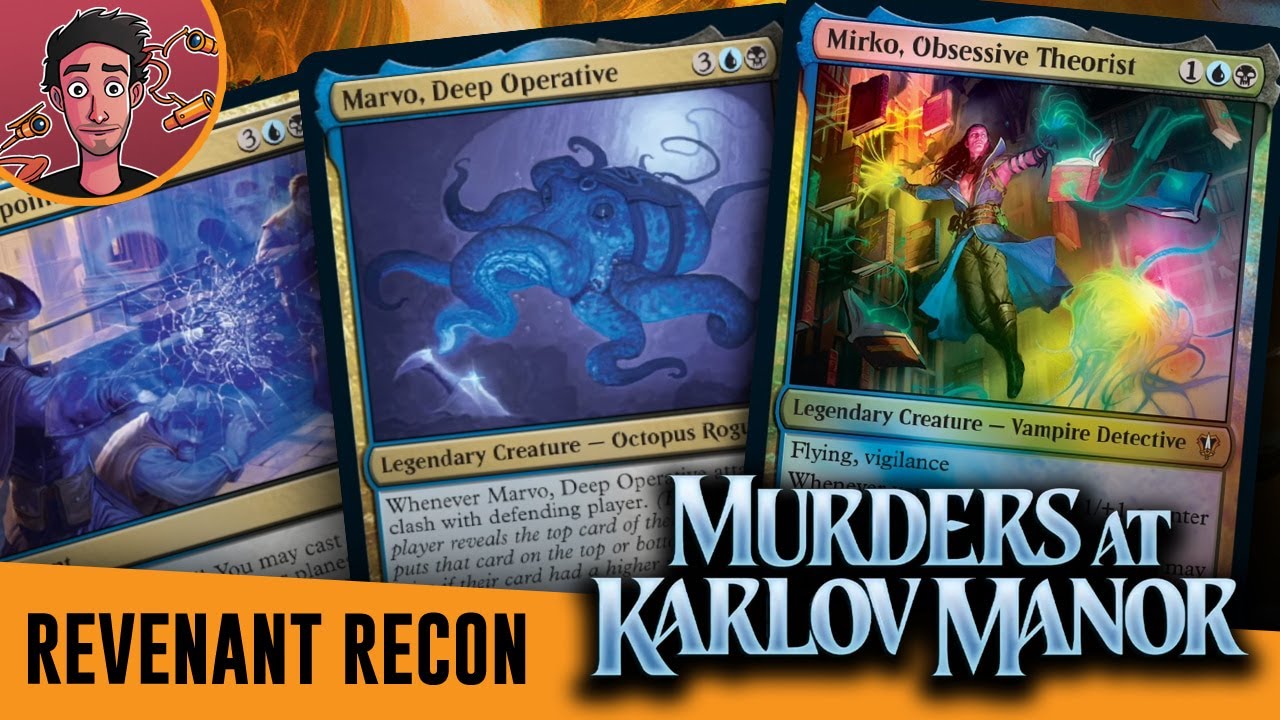 Revenant Recon Full Commander Deck Reveal | Surveil Reanimator | Murders at Karlov Manor Spoilers