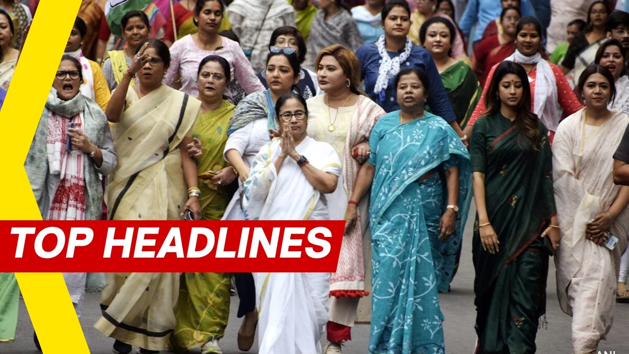 Mamata Banerjee Protest: Only 6 TMC MLAs Attend Kolkata Rally Amid Split Buzz | NewsX Headlines