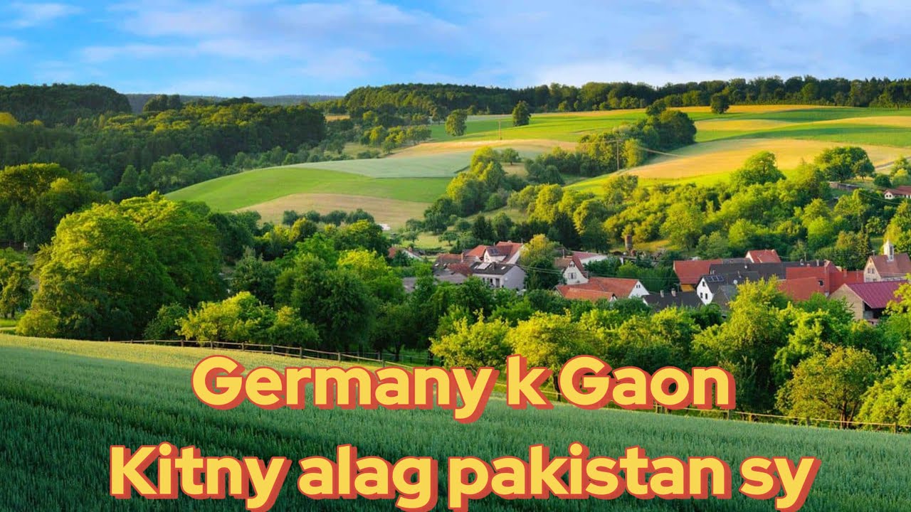 Beautiful village of Germany || Goldenstedt || Germany village life