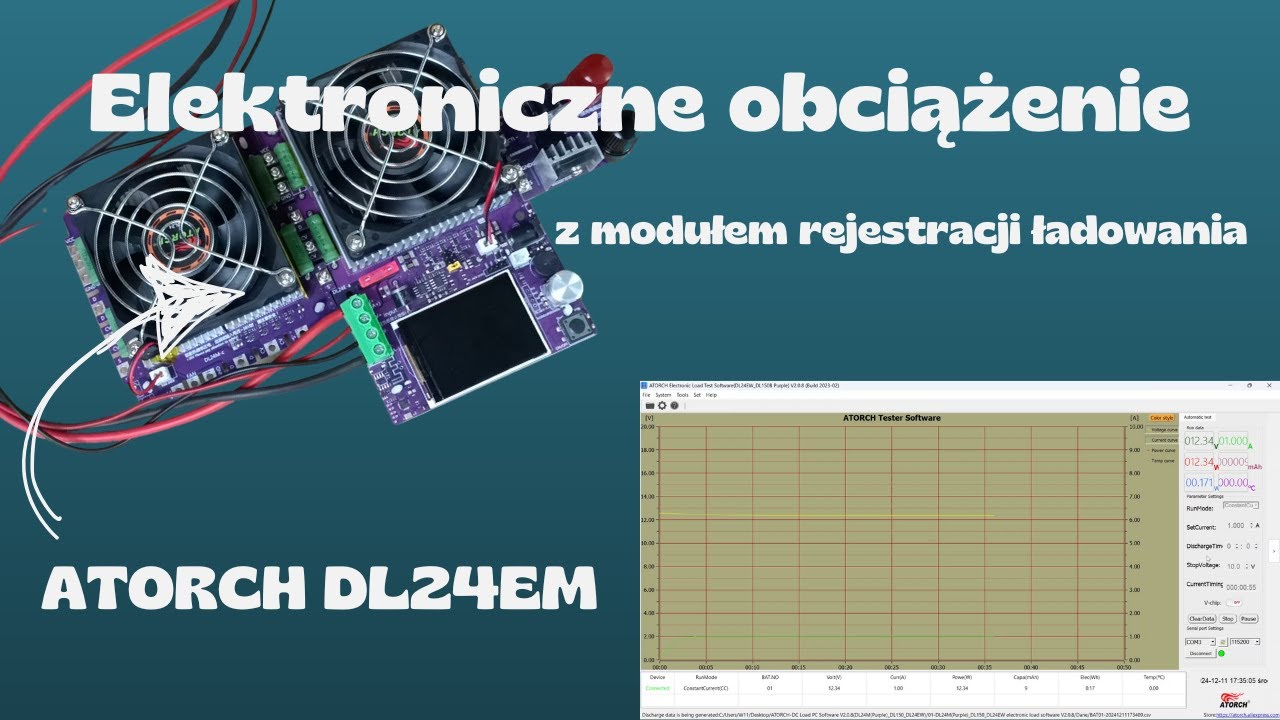 Elektroniczne obciążenie Atorch DL24EW