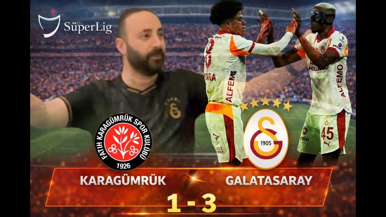 KARAGÜMRÜK 1 - 3 GALATASARAY MAÇI TEPKİ VİDEOSU #keşfet #galatasaray
